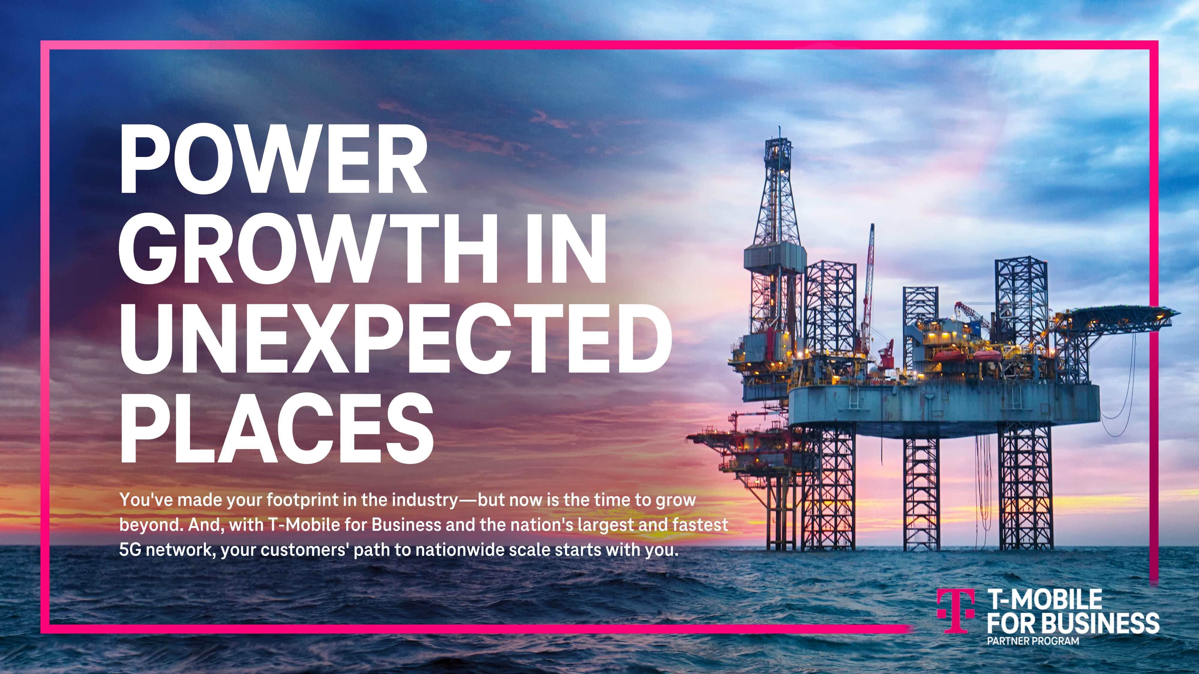T-Mobile for business campaign image